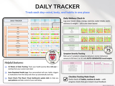Health Wellness Automated Tracker (Video Course Included)