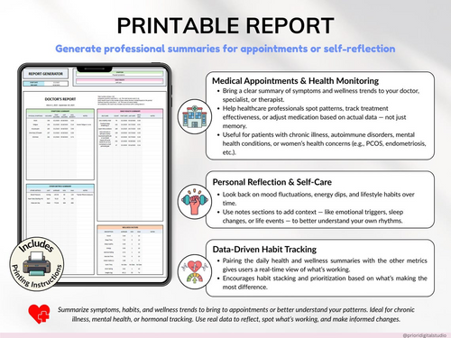 Health Wellness Automated Tracker (Video Course Included)